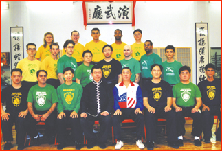class photo with Grandmaster Brendan Lai